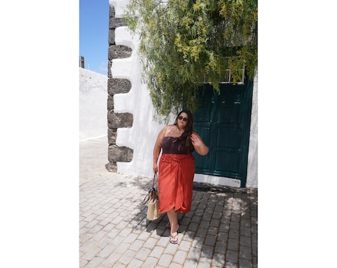 Callie Thorpe x Monsoon Linen Skirt