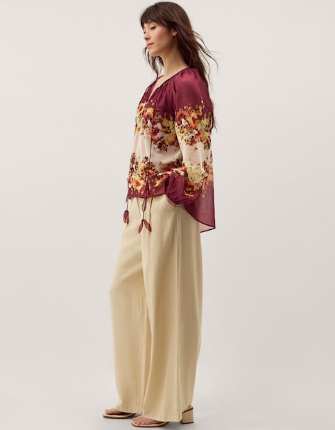 Monsoon Parrie Balloon Sleeve Blouse