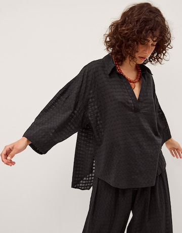Monsoon Nora Textured Cotton Shirt