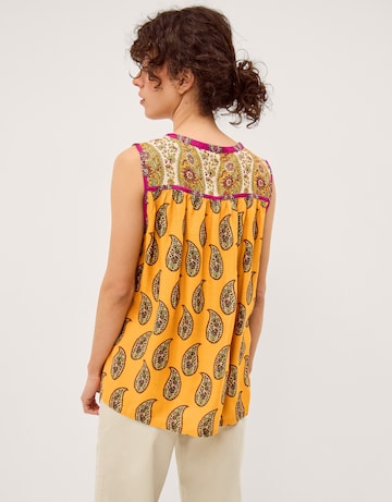 Monsoon Magdalena Sleeveless Paisley Top