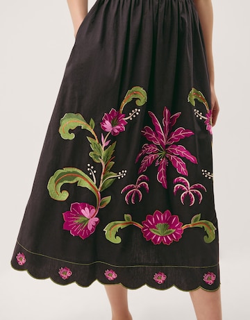 Monsoon Eleni Embroidered Midi Dress