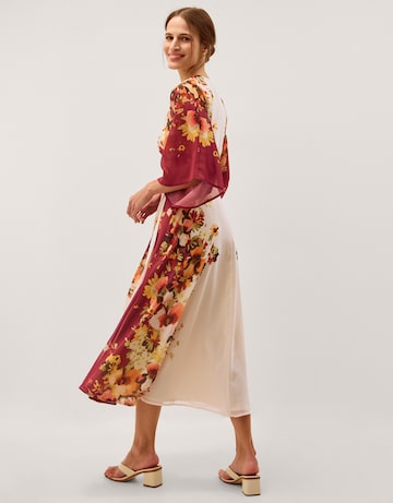 Monsoon Parrie Floral Midi Wrap Dress