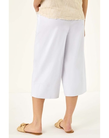 Roman Wide Hem Cropped Trouser