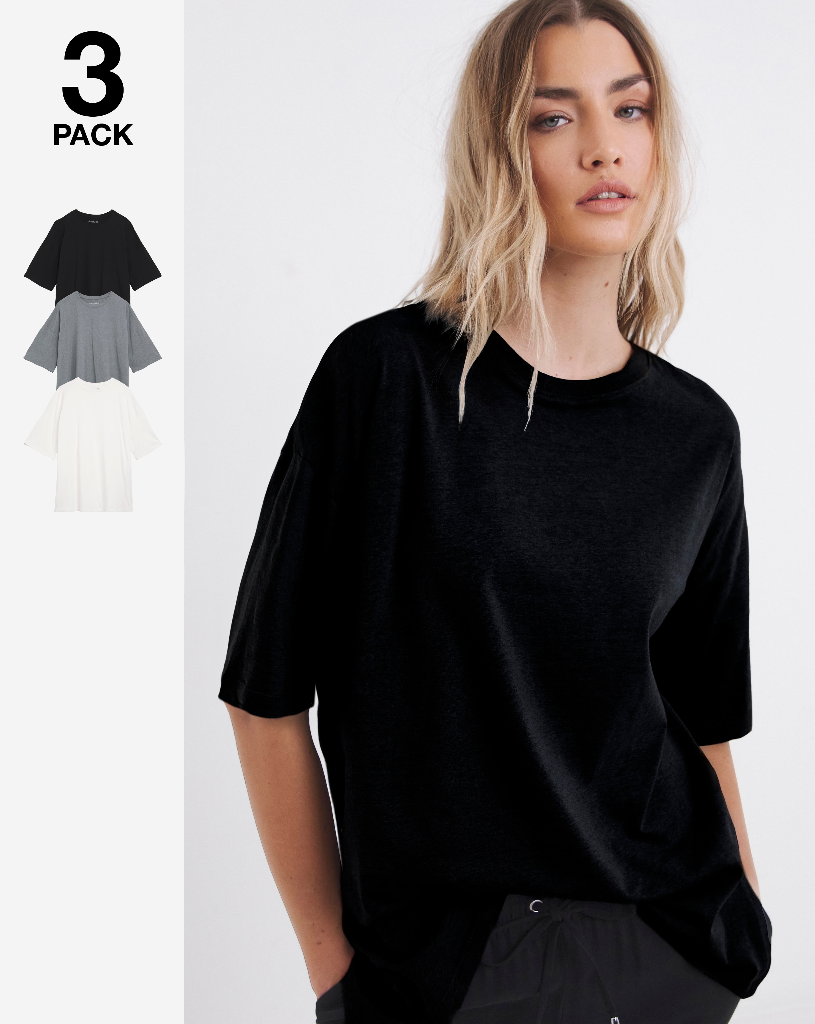 3 Pack Boyfriend T-Shirt