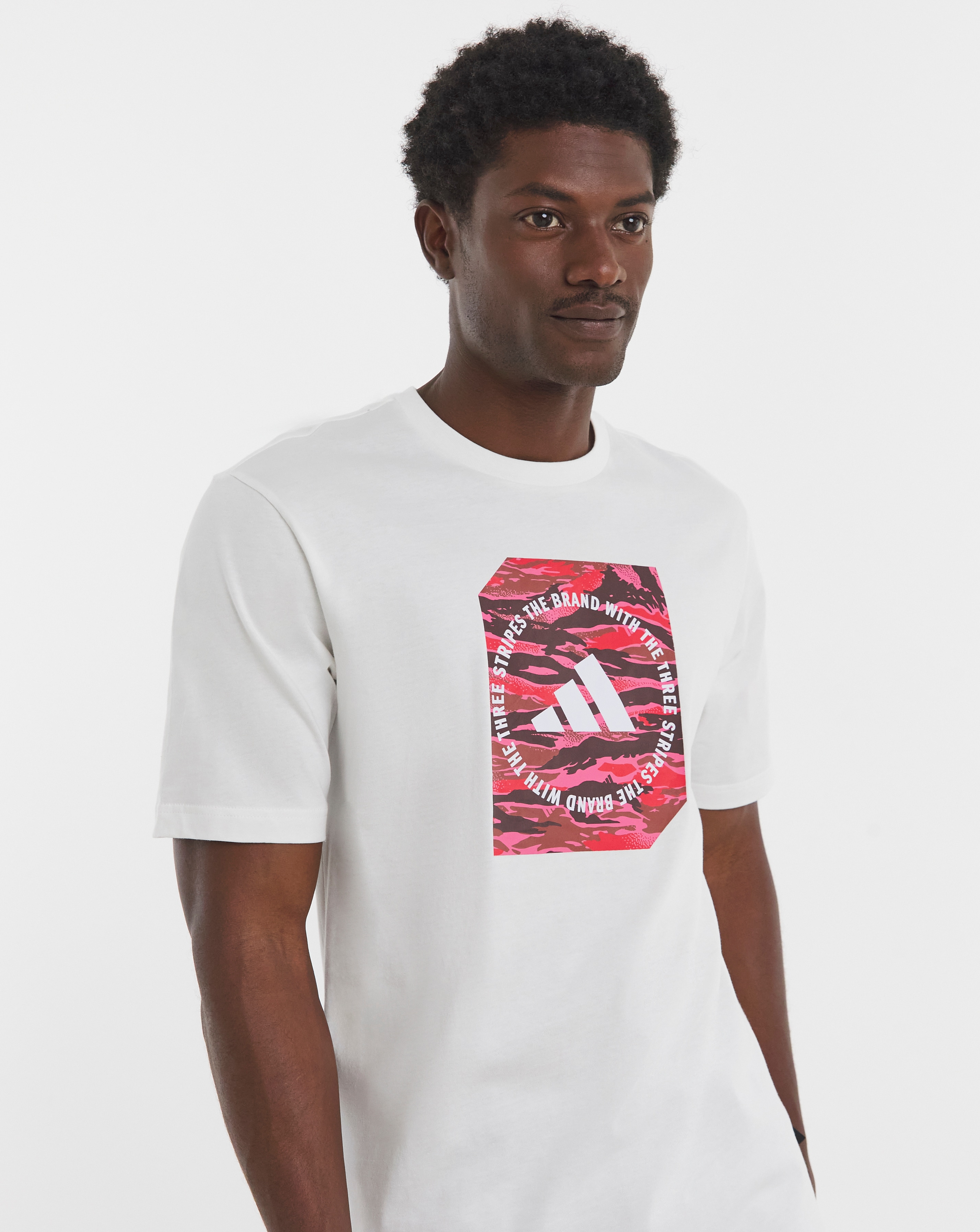 adidas Camo Box Logo T-Shirt