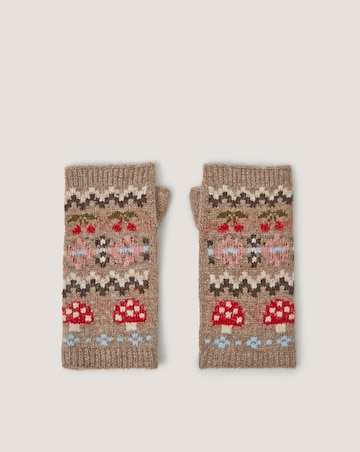 Monsoon Mia Mushroom Wrist Warmers