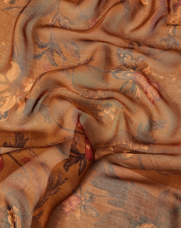 Monsoon Princella Floral Print Scarf