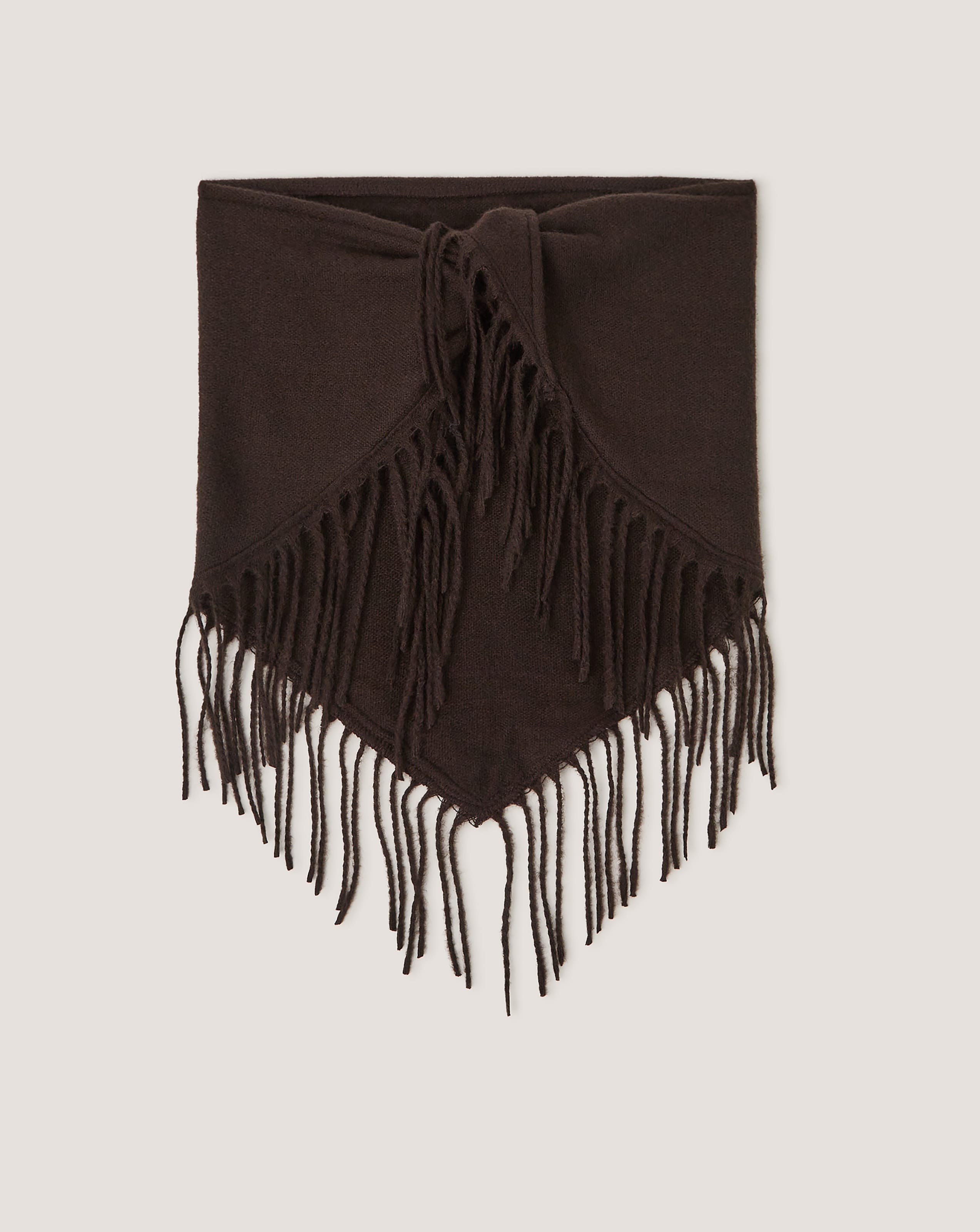 New In - Monsoon Beatrice Knit Triangle Scarf