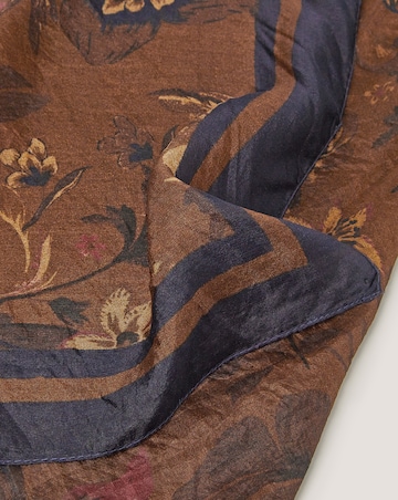 Monsoon Princella Floral Silk Scarf