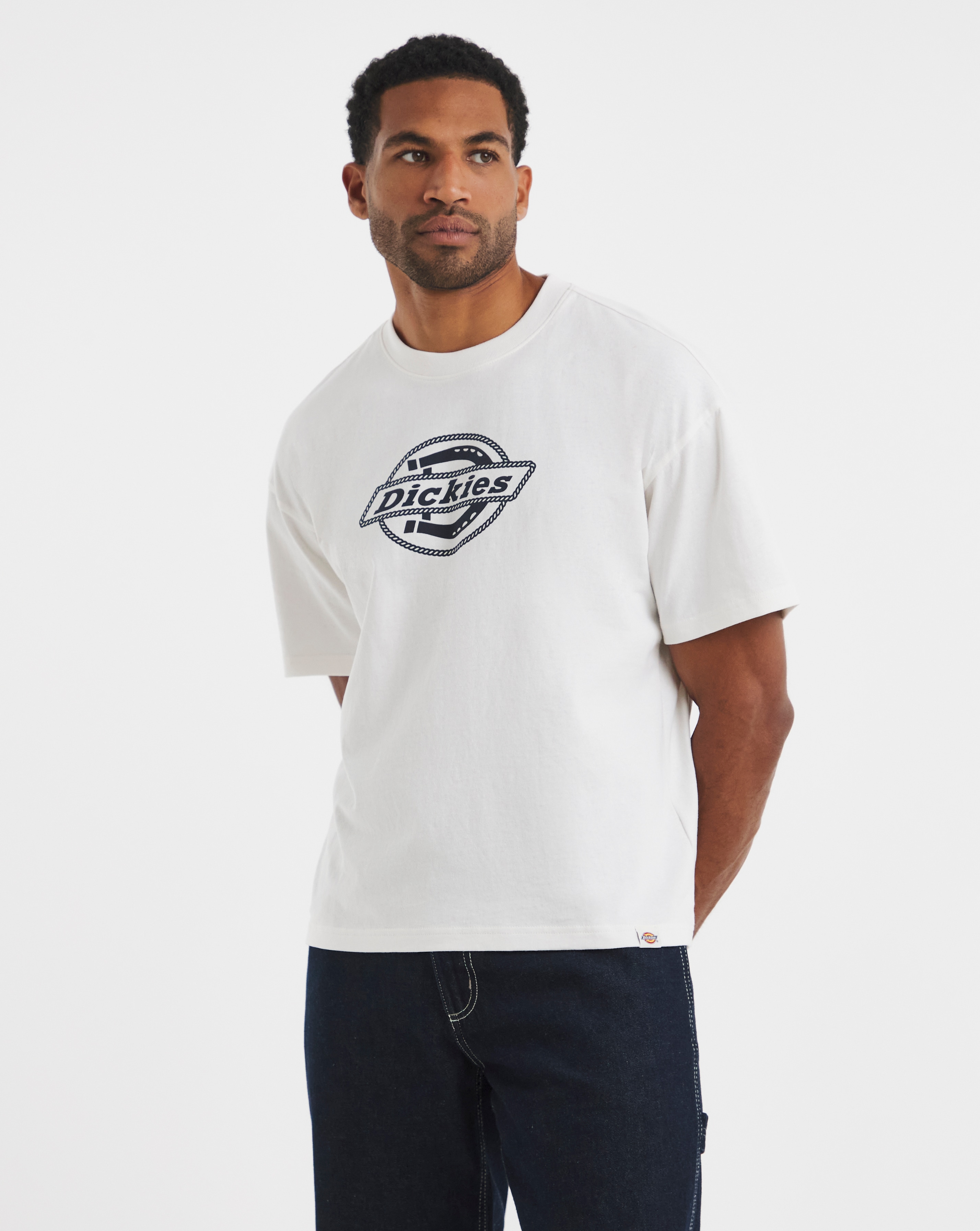 Dickies Forth Shaw Logo T-Shirt - White