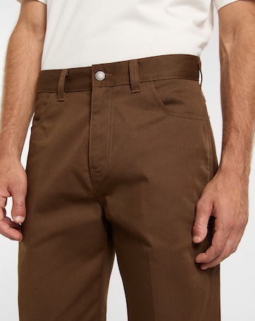 Dickies Union Loose Straight Twill Pant - Brown