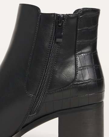 Cushion Walk Block Heel Boot EEE Fit