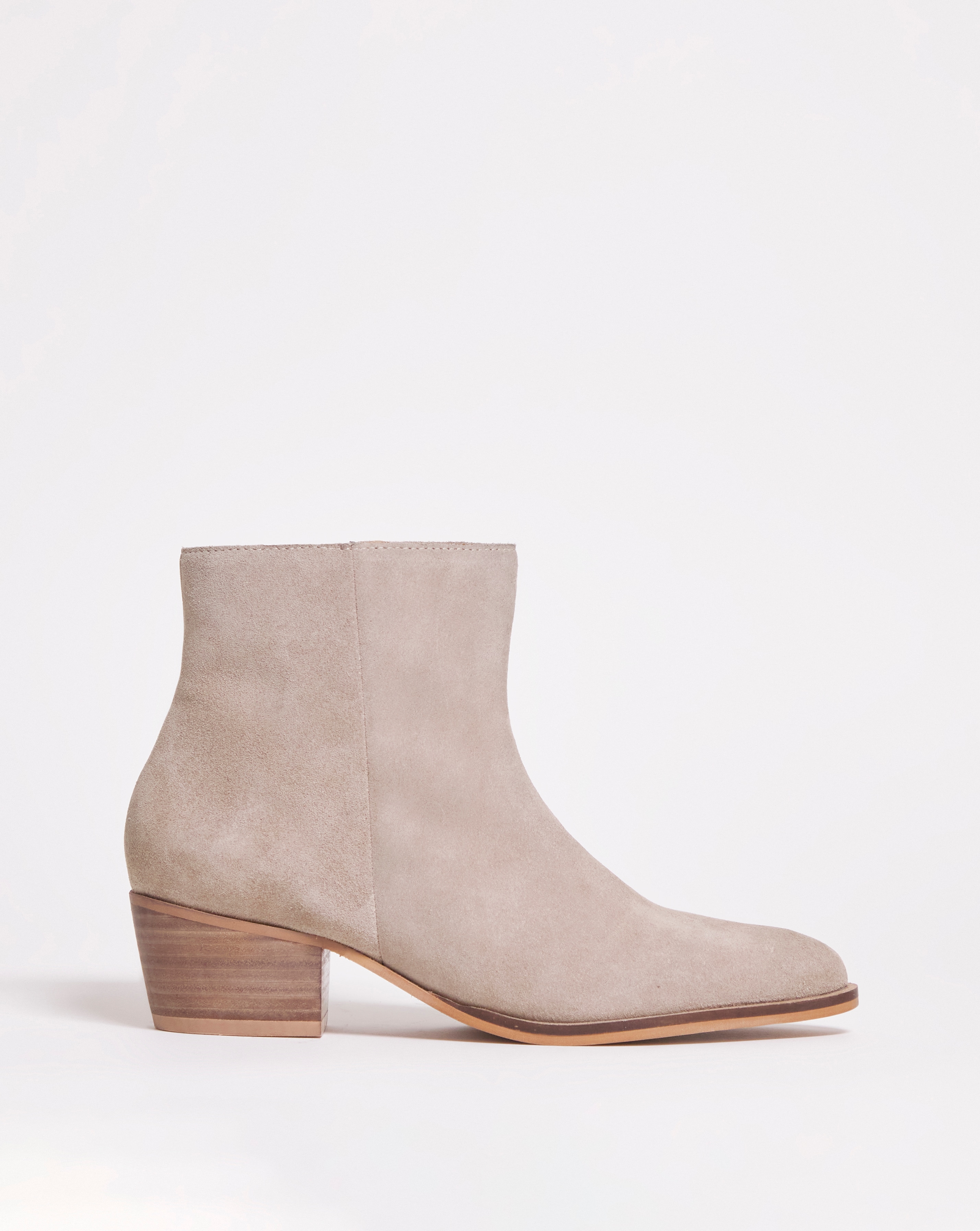 Suede Leather Western Boot EEE Fit