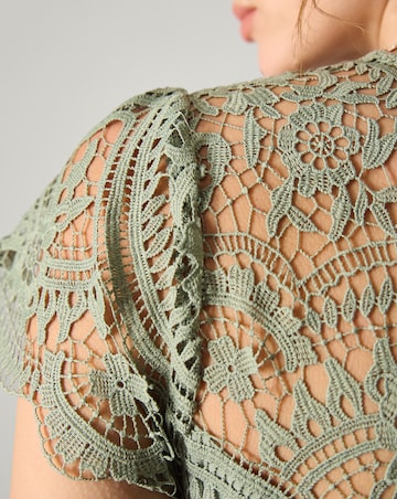 Monsoon Lace Midi Bridesmaid Dress