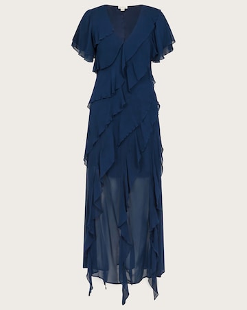 Monsoon Renata Ruffle Maxi Dress