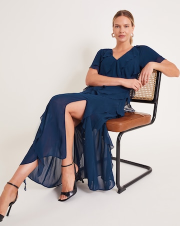 Monsoon Renata Ruffle Maxi Dress