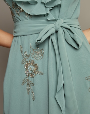 Monsoon Ausha Maxi Wrap Dress