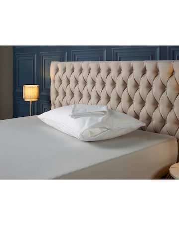 Anti-Bacterial Pack of 2 Pillow Protectors