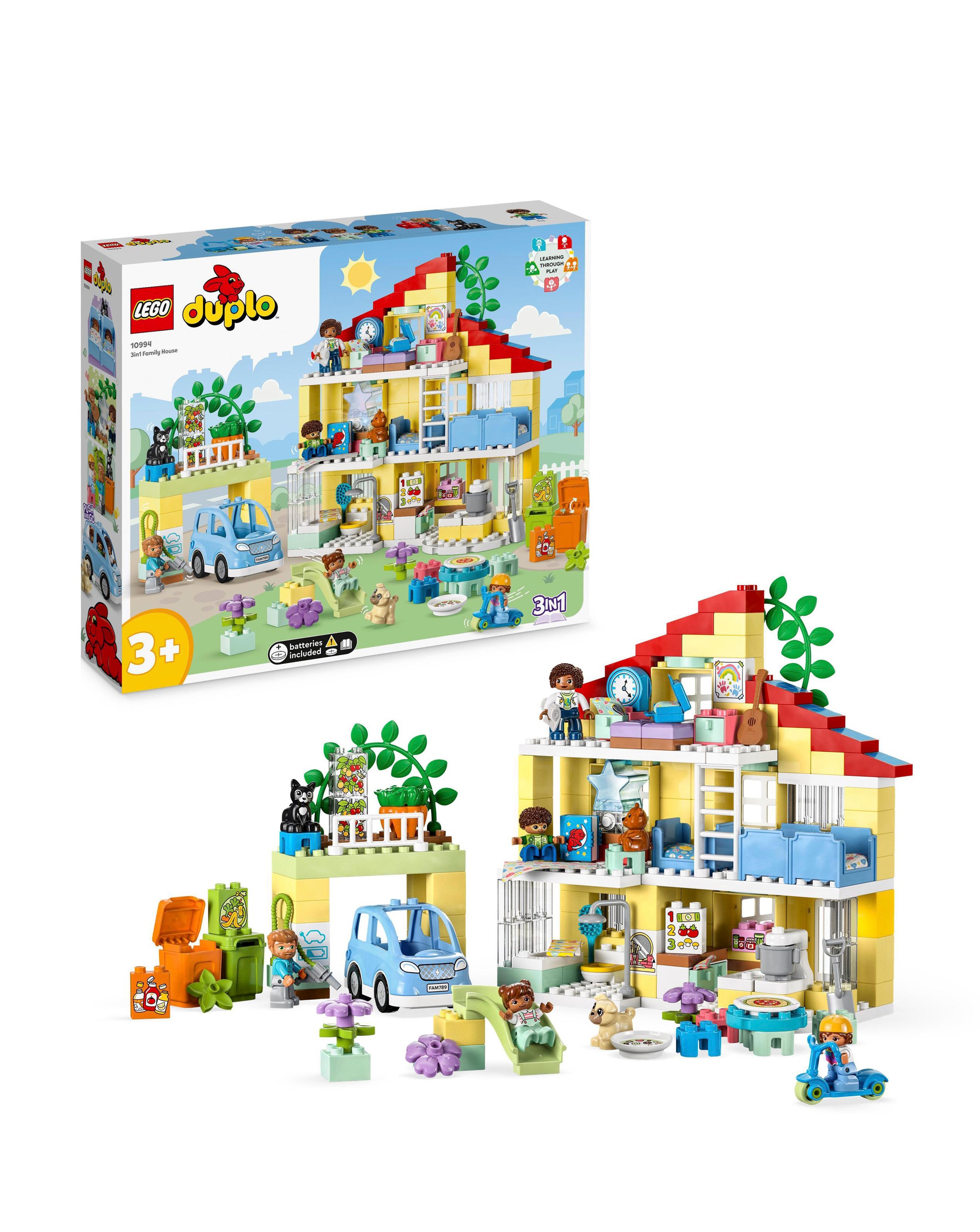 LEGO DUPLO 3in1 Family House Toy