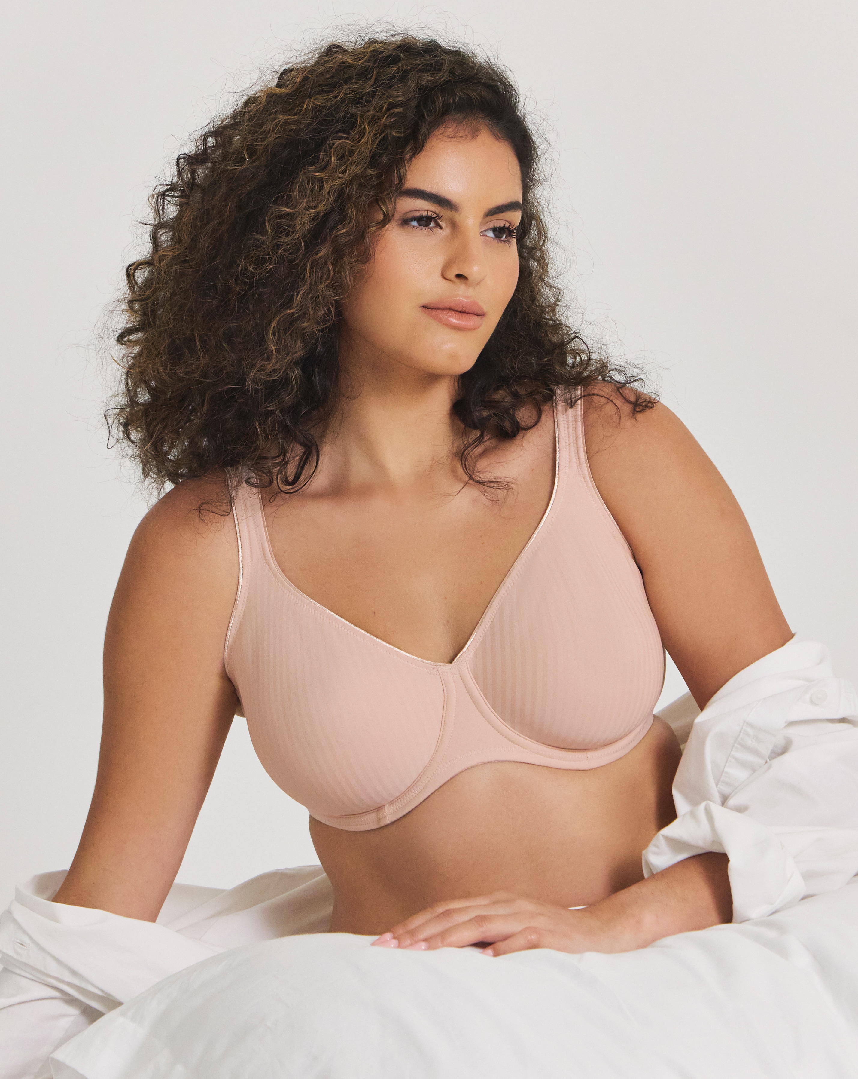 Triumph Modern Cotton Wired Bra Nude