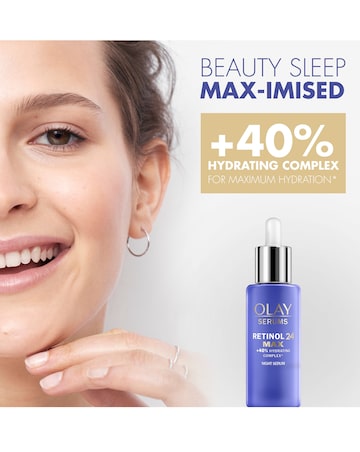 Olay Regenerist Retinol24 MAX Night Serum Without Fragrance, 40ml