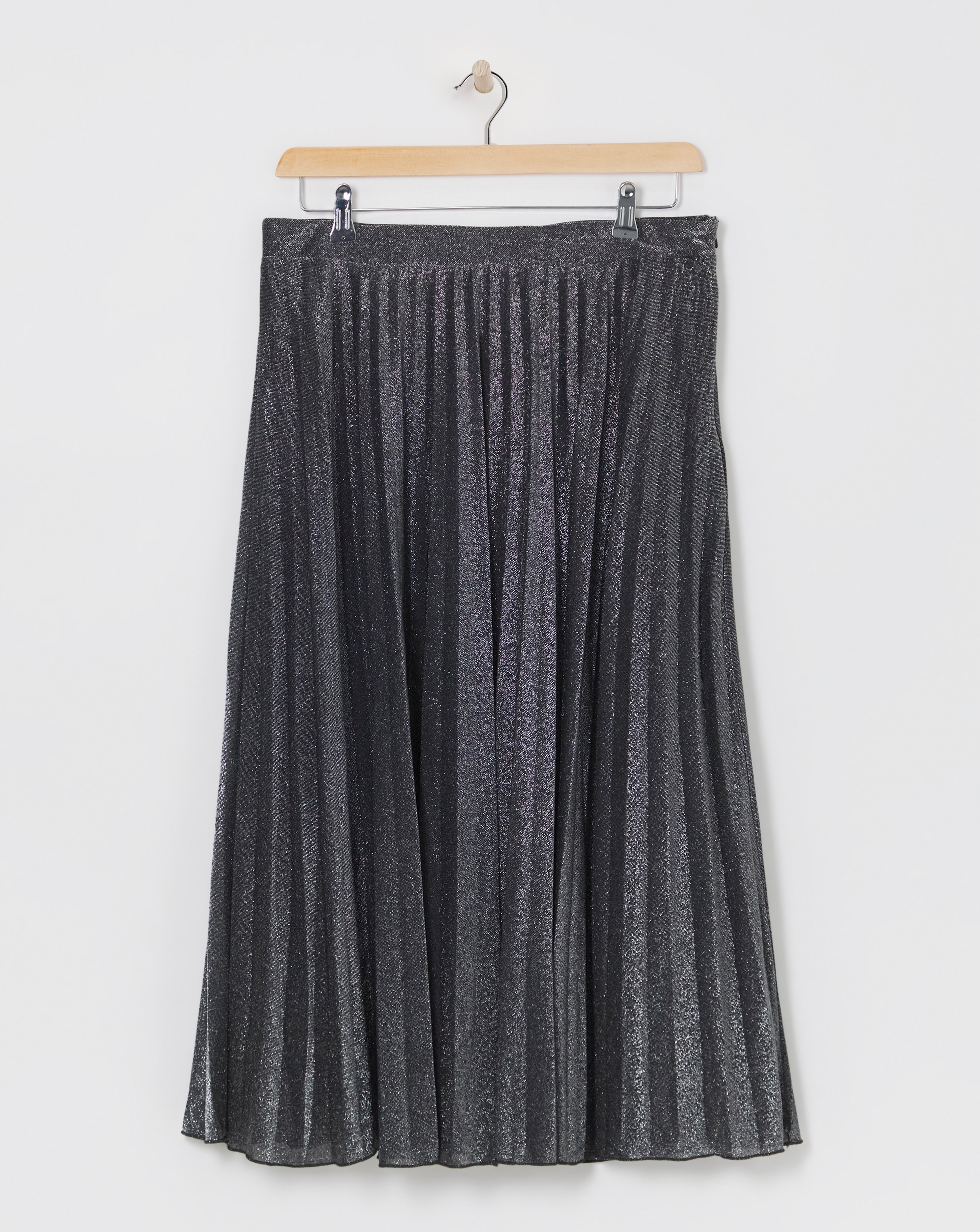 Joanna Hope Pleated Glitter Skirt