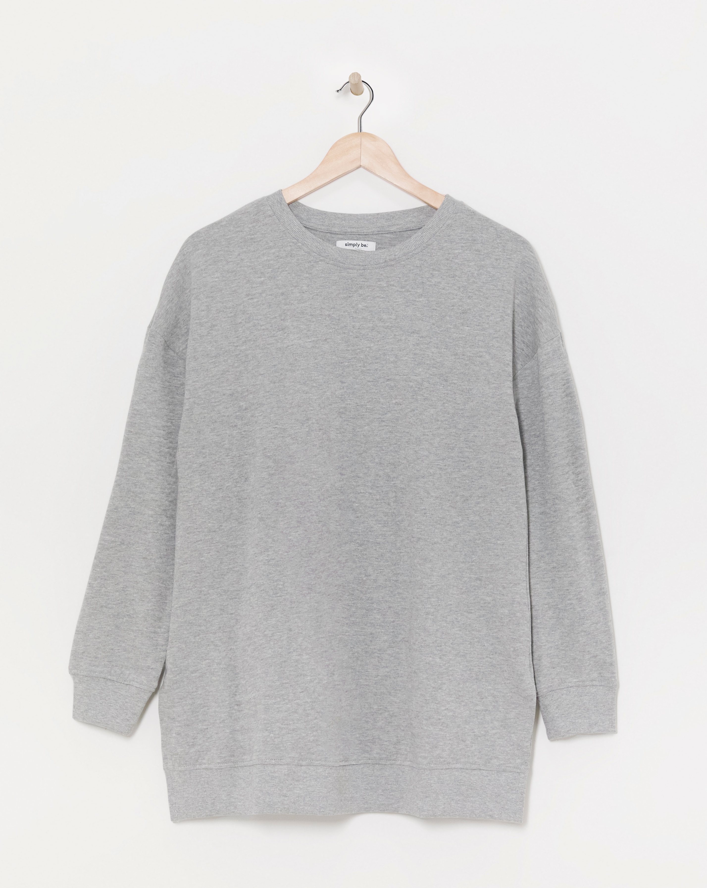 Side Split Sweatshirt Tunic