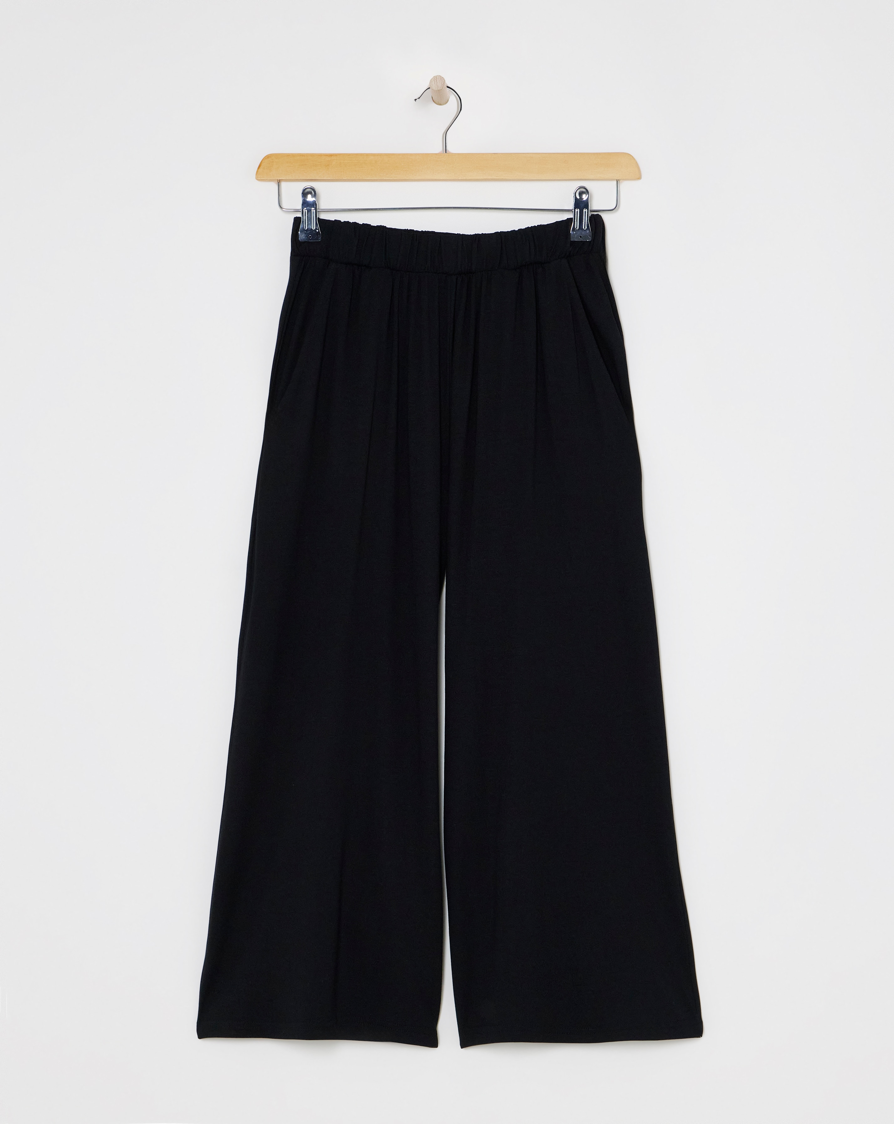 Black Jersey Culotte