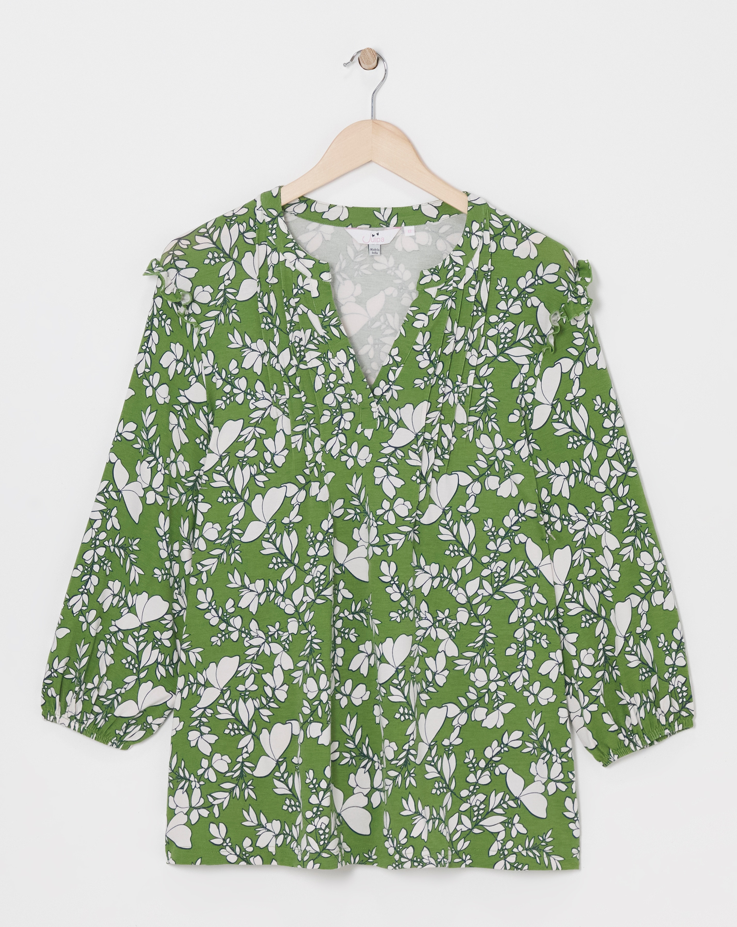 Julipa Jersey Frill Top