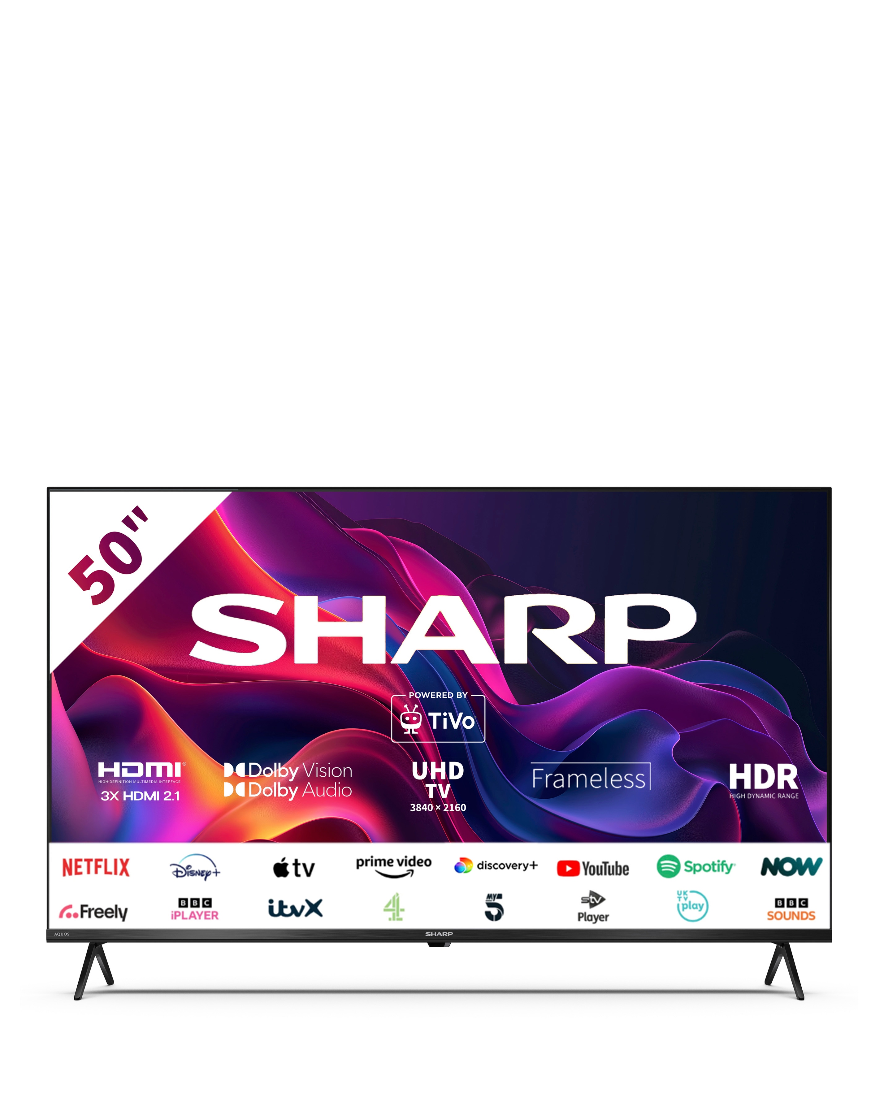 Sharp 4T-C50GK4245KB 50in Smart UHD TV