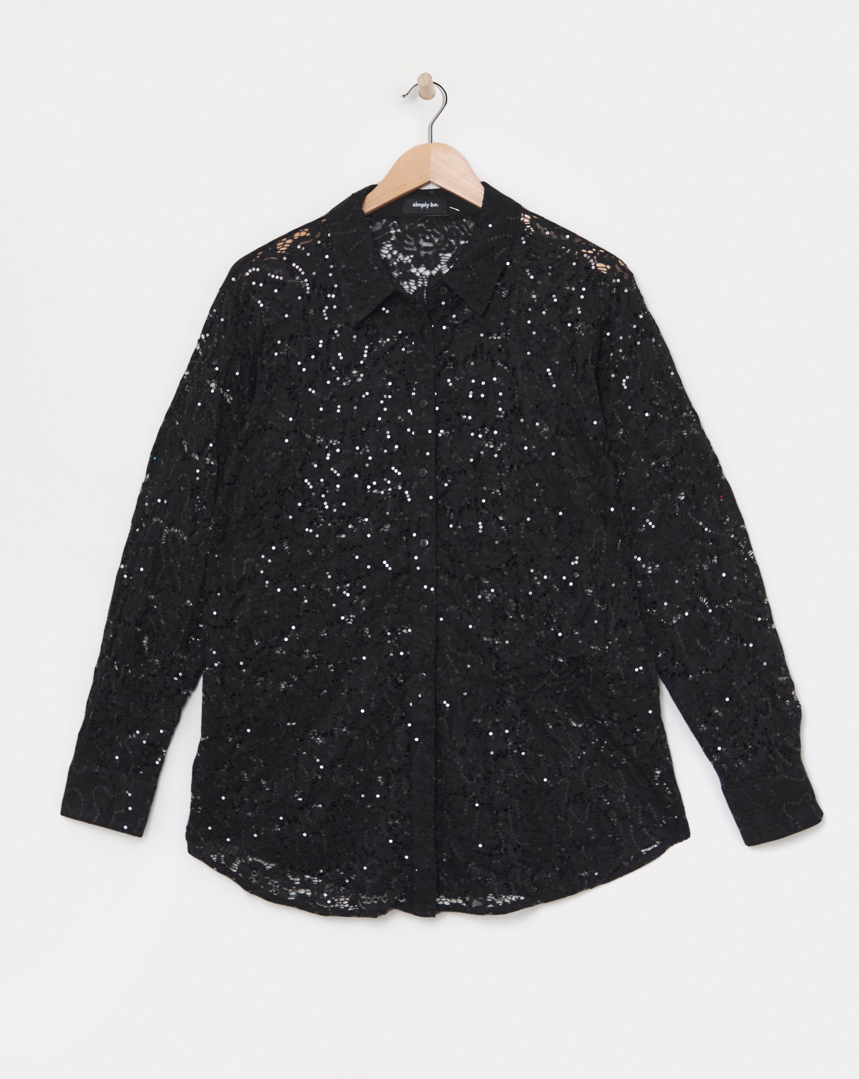 Sequin Lace Shirt