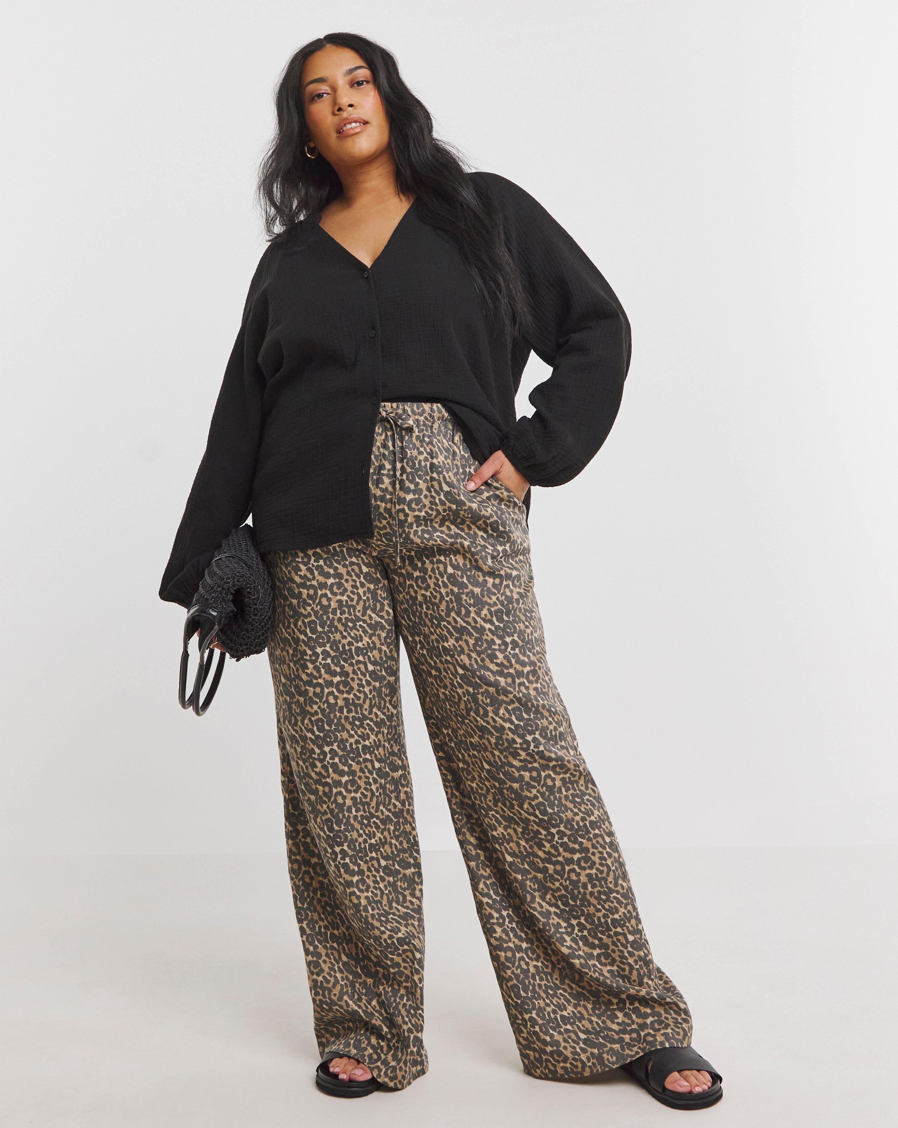 Simply Be Cheesecloth Boxy Shirt