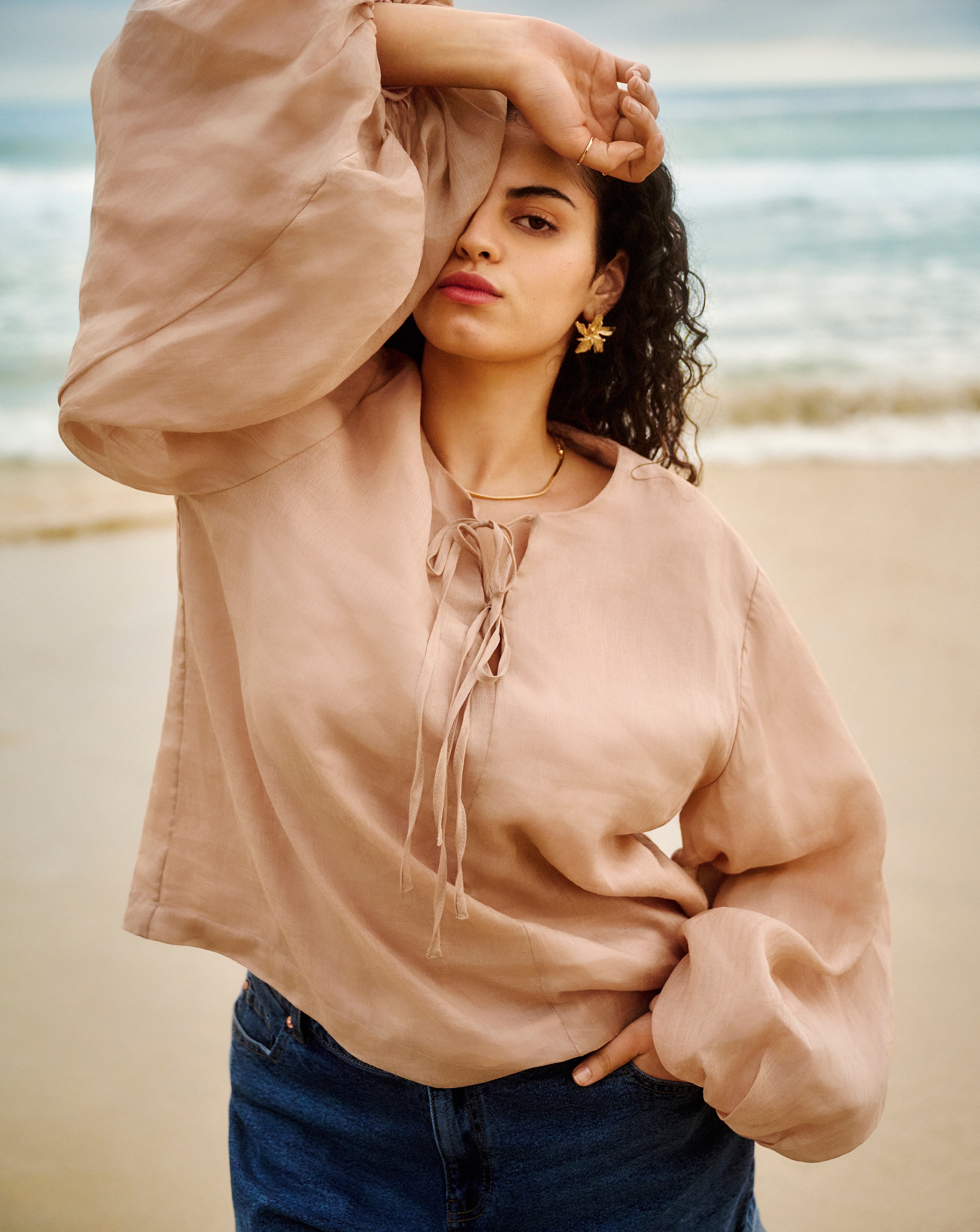 Simply Be Volume Sleeve Blouse