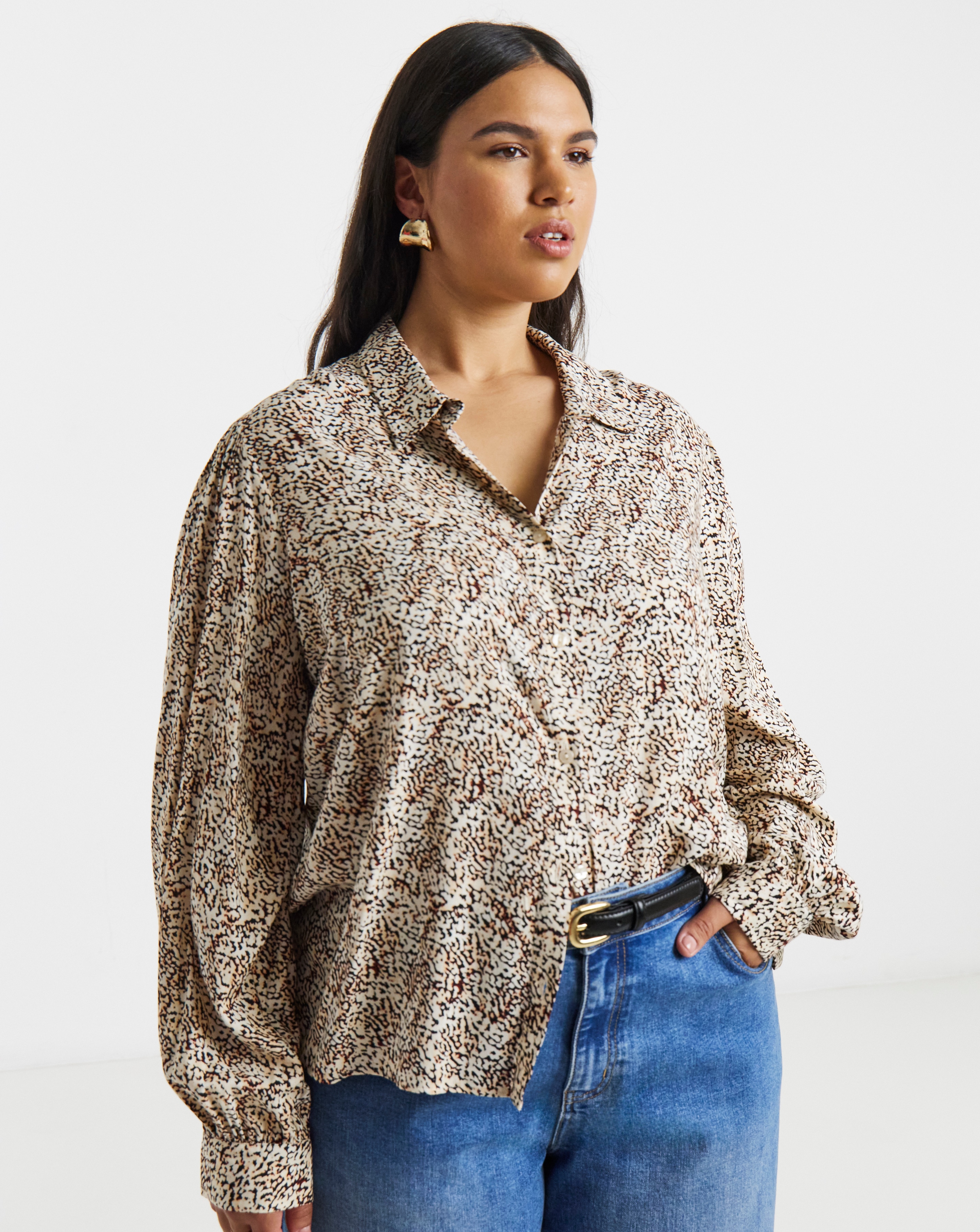 New In - Spun Viscose Shirt