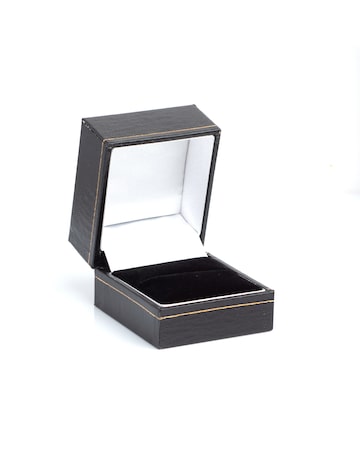 9ct Gold Five Emerald Cut Cubic Zirconia Ring