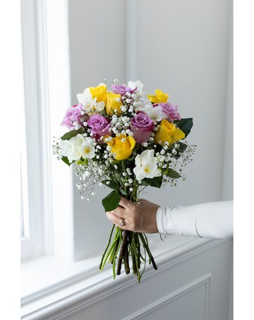 Sweet Rose & Freesia Bouquet