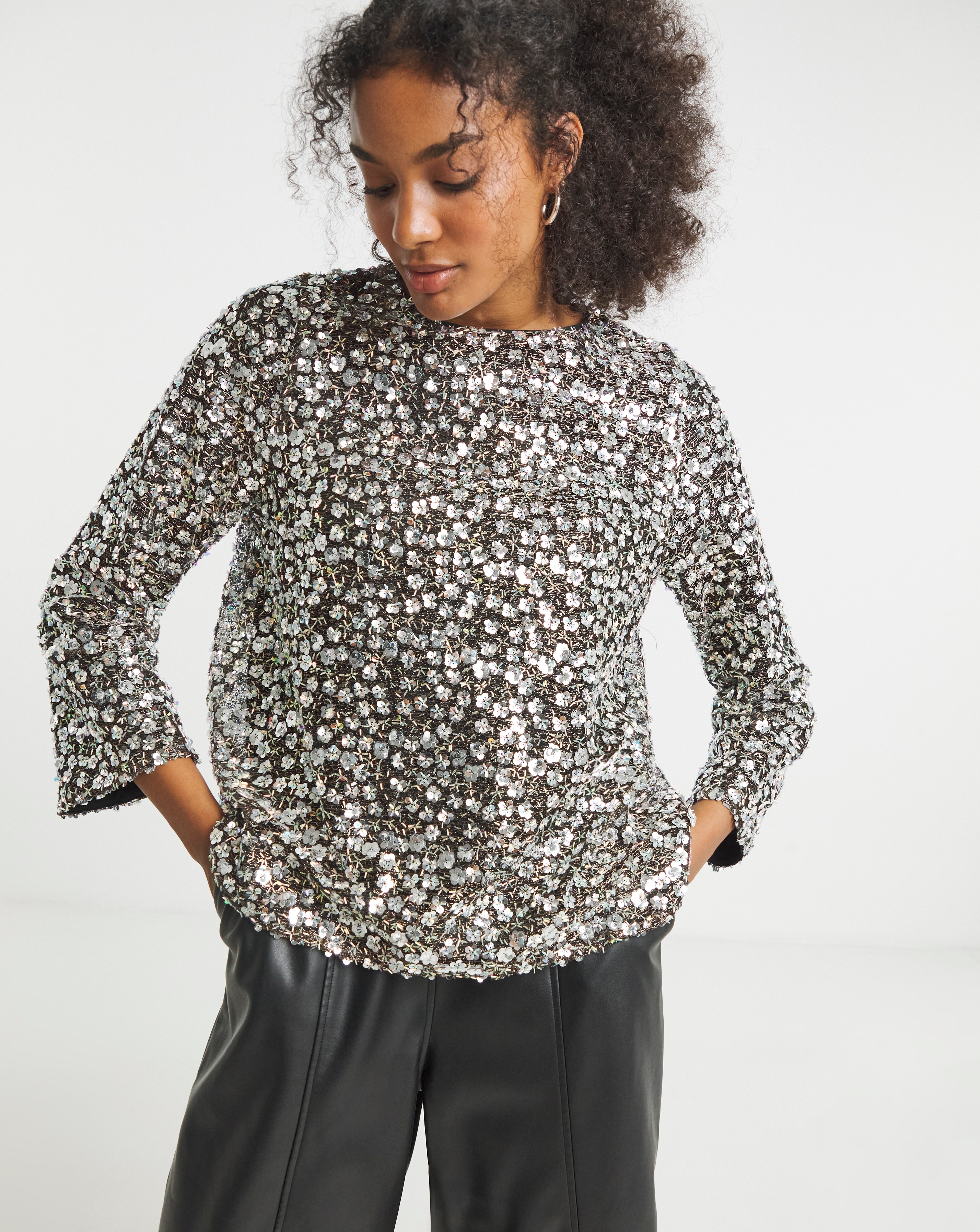 Joanna Hope Beaded Top