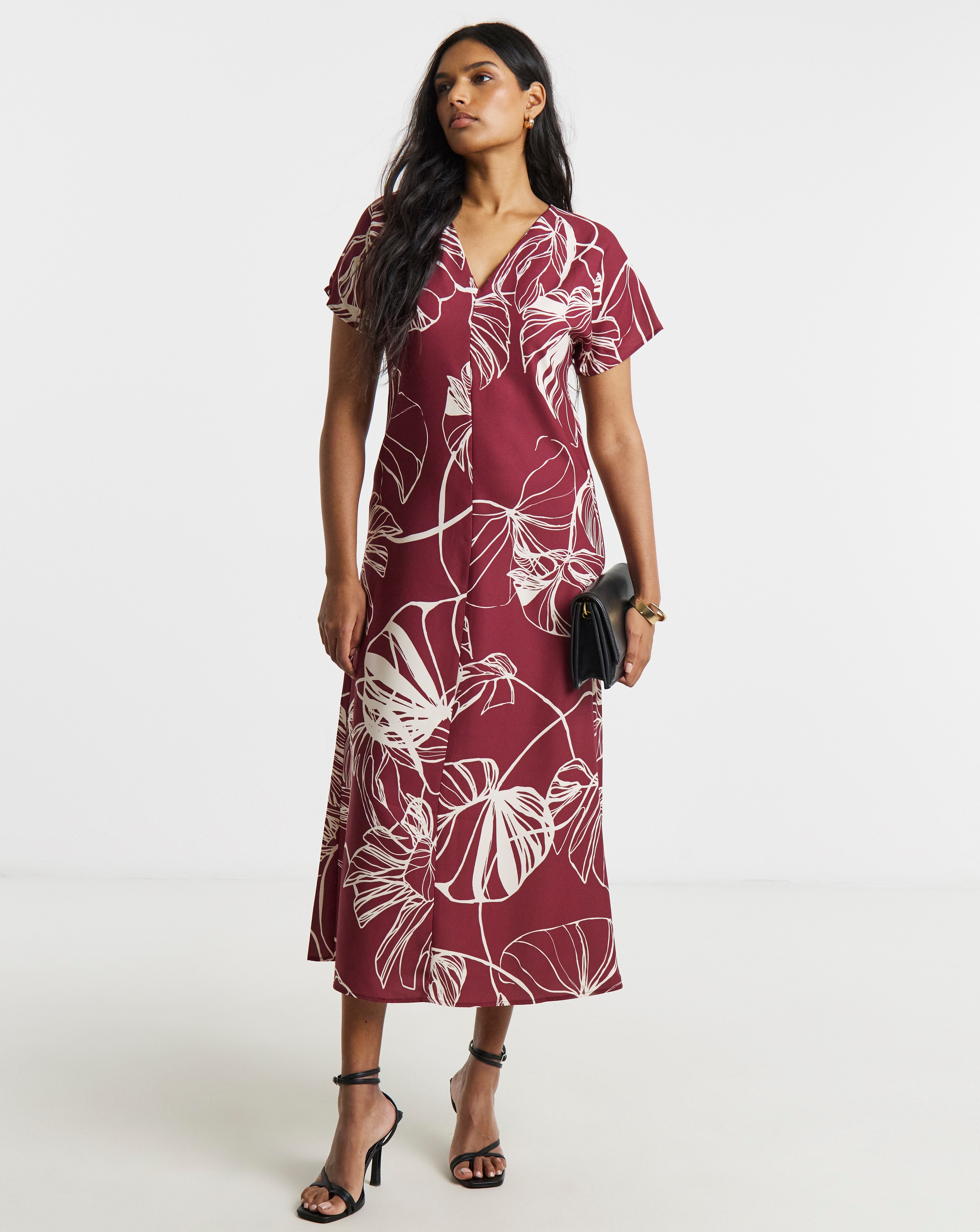 New In - Joanna Hope Printed Column Dress