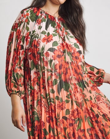 Joanna Hope Crinkle Printed Shift Dress