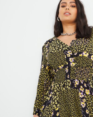 Joe Browns Mixed Print Wrap Midi Dress