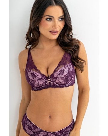 Pour Moi Atelier Lace High Apex Lightly Padded Underwired Bra