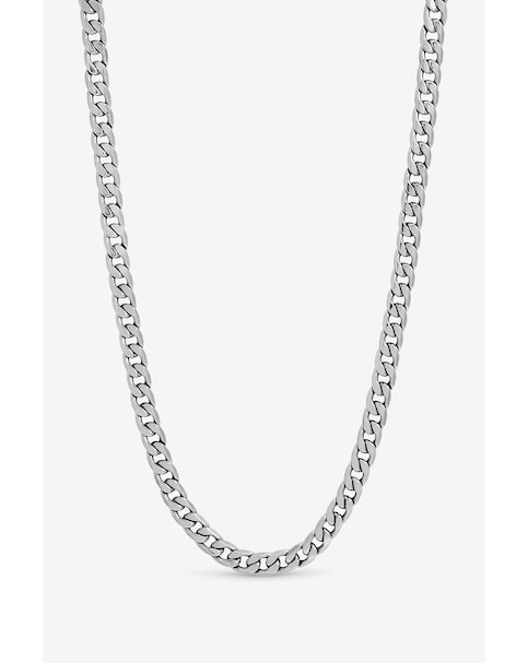 New In - Steel Curb Chain Necklace