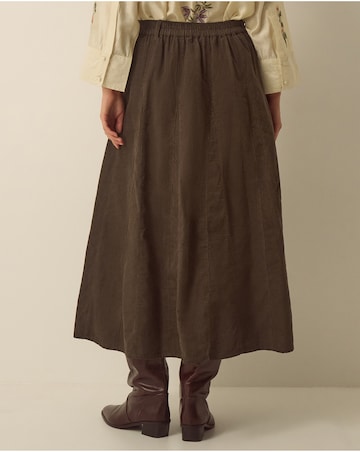 Monsoon Nora Corduroy Midi Skirt