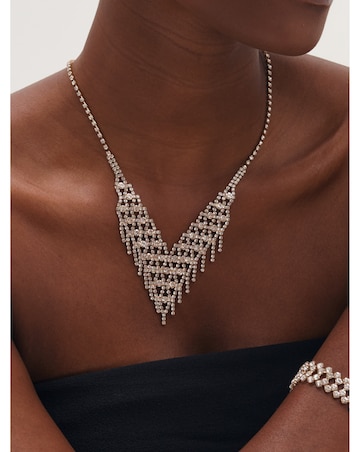 Mood Gold Crystal Three Piece Diamante Set