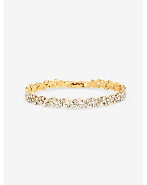 New In - Gold Crystal Multi Stone Bracelet