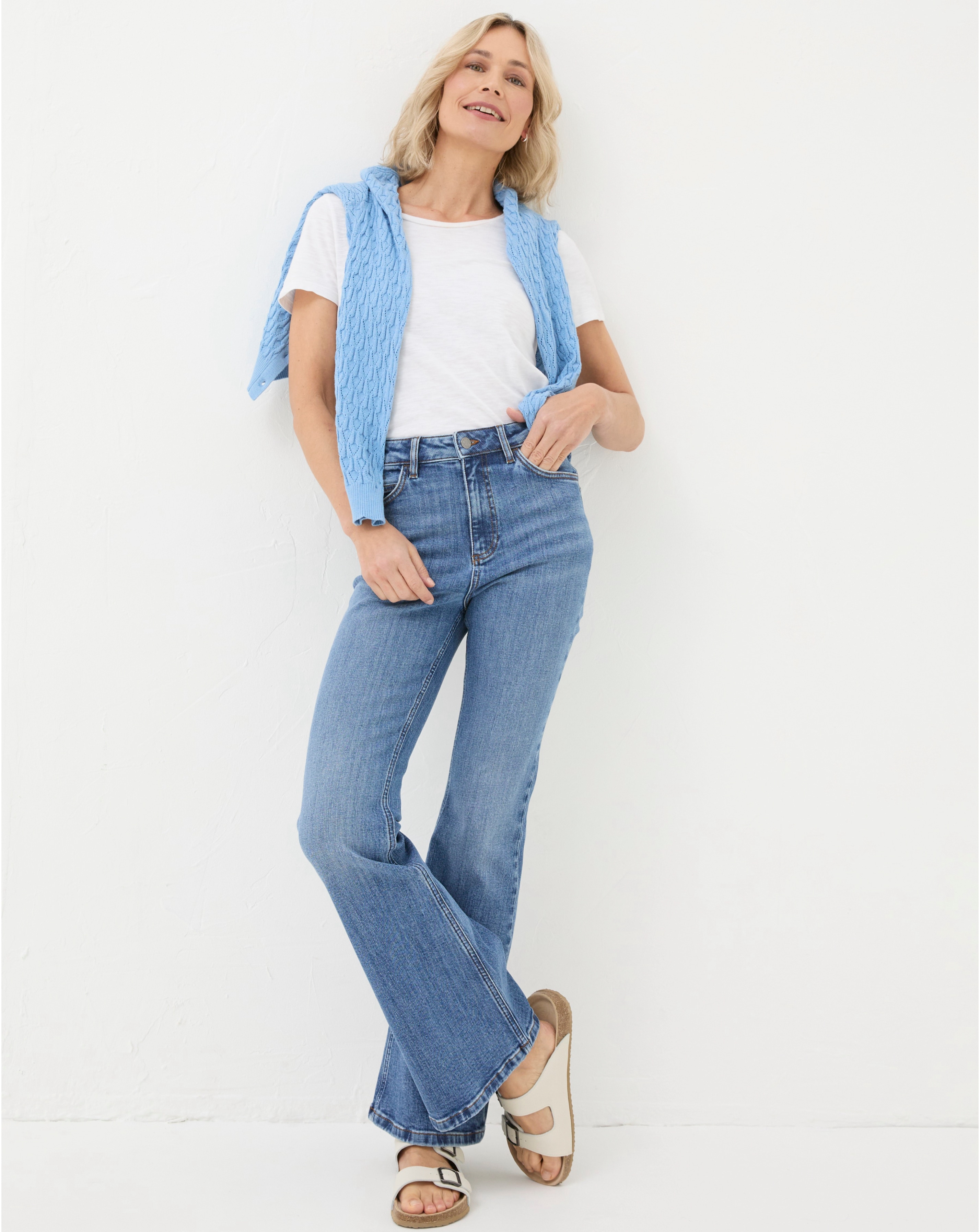 FatFace Farah Flare Jeans