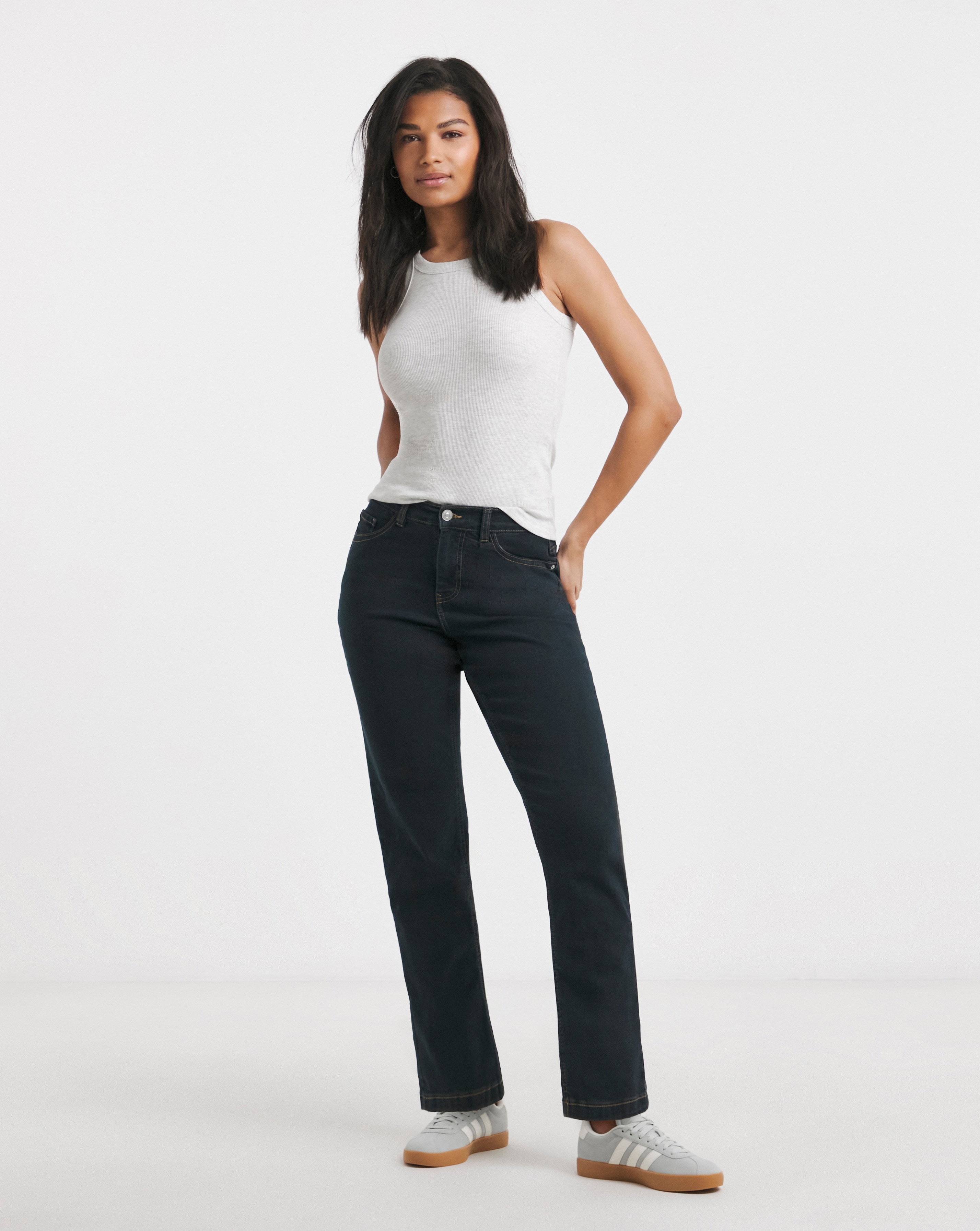 Simply Be 24/7 Indigo Boyfriend Jeans