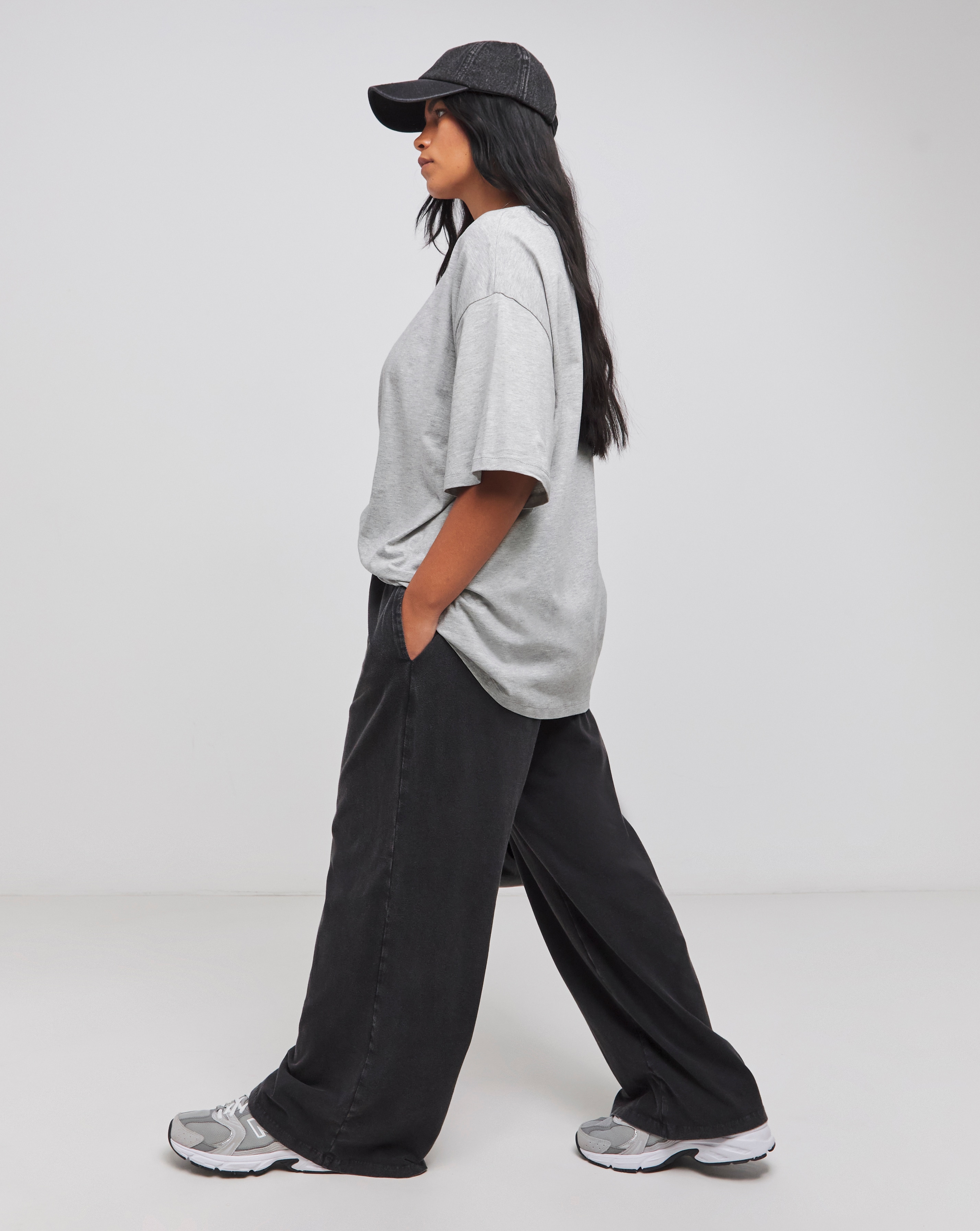 Oversized Slouchy Crew Neck Tee