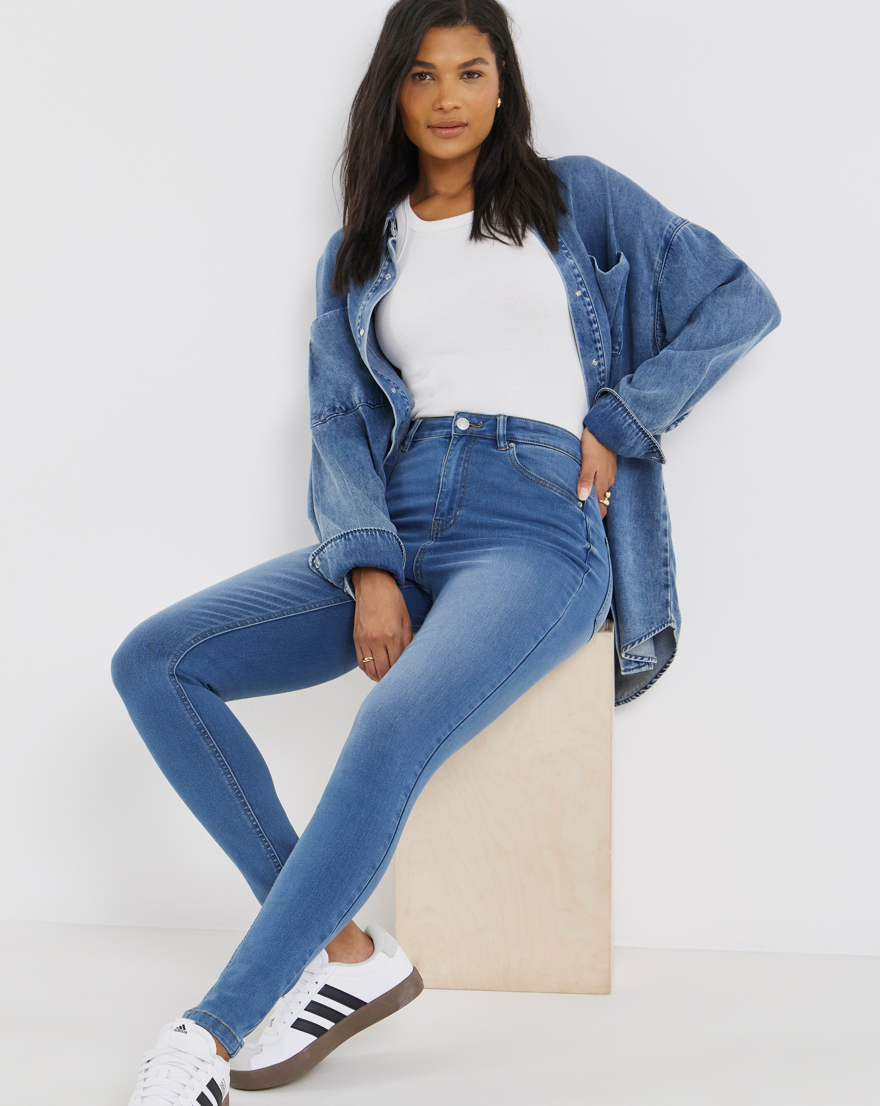 High Waist Super Stretch Skinny