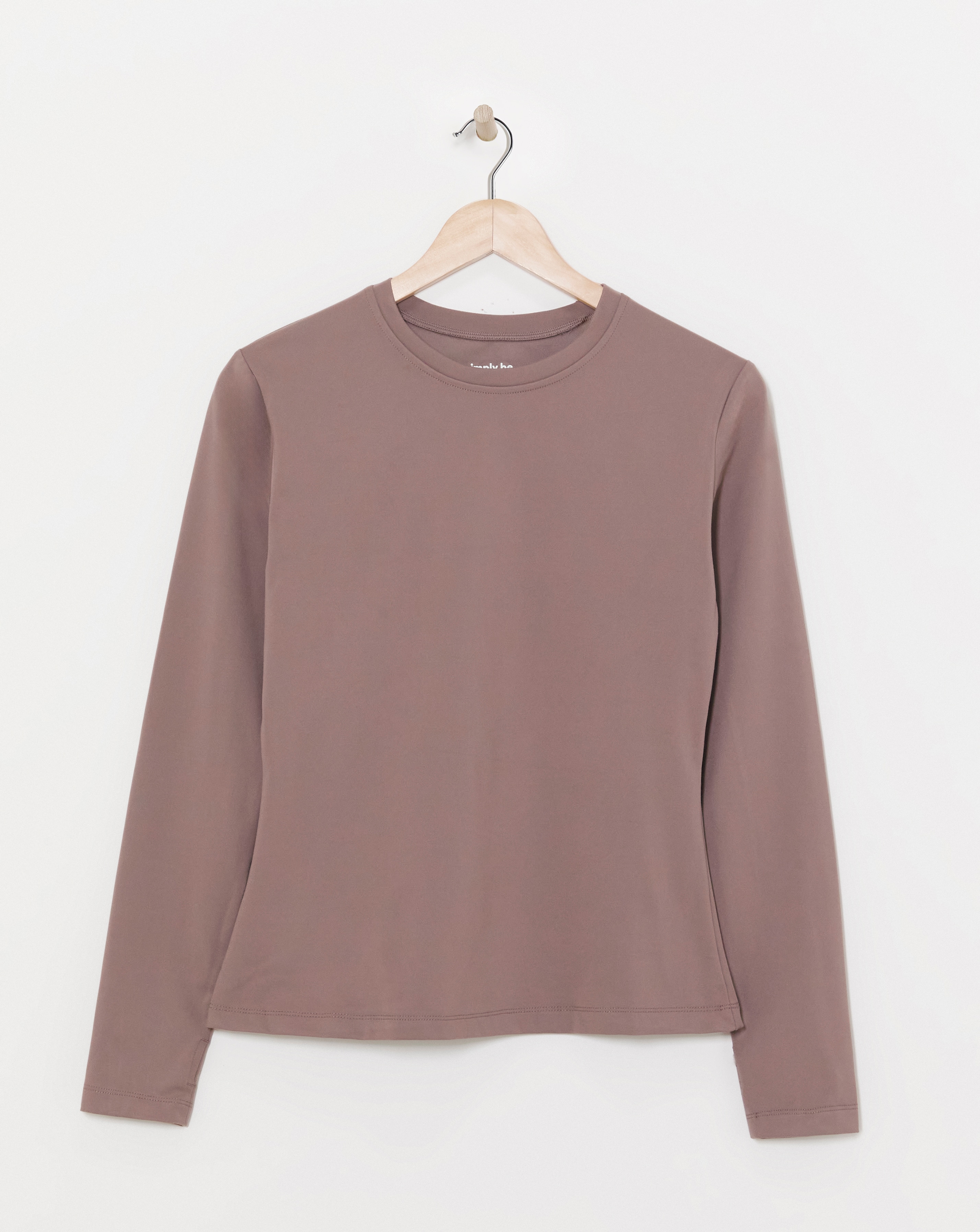 SB3 Mocha Long Sleeve Active Top